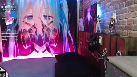 Snapshot of aurora_natsuki chatting on 02.14.25 AURORA NATSUKI online show from 02.14.25