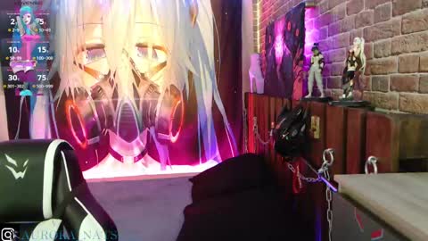 Snapshot of aurora_natsuki chatting on 03.07.25 AURORA NATSUKI online show from 03.07.25