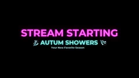 Autum Showers online show from 03.18.26