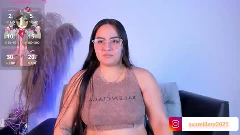 Snapshot of ava_milller chatting on 12.04.25 Ava- Megan - Every day from 530 to 200 pm COL online show from 12.04.25