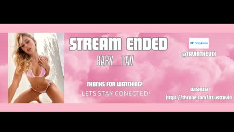 Baby Tavia online show from 12.23.24
