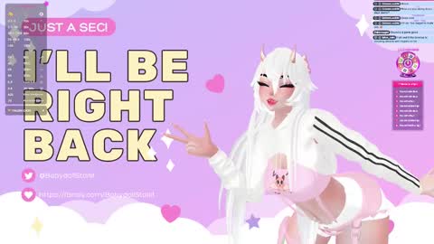 Snapshot of babydollstarlit chatting on 10.01.25 Starlit online show from 10.01.25