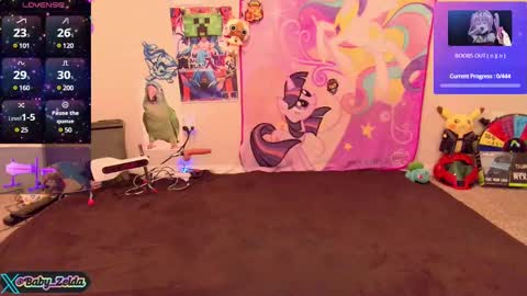 BabyZelda online show from 12.12.24