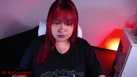 Snapshot of bad_scarlett1 chatting on 01.17.26 Scarlett online show from 01.17.26
