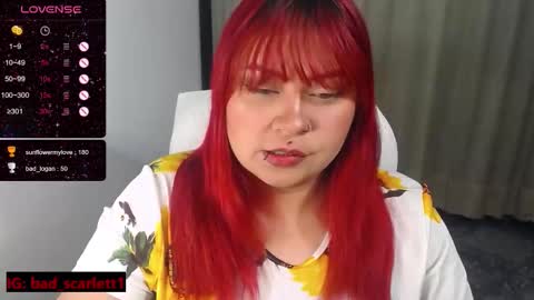 Snapshot of bad_scarlett1 chatting on 02.01.26 Scarlett online show from 02.01.26