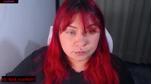 Snapshot of bad_scarlett1 chatting on 02.02.26 Scarlett online show from 02.02.26