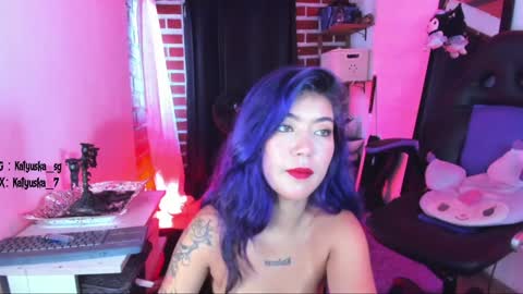 Snapshot of badkatyuska chatting on 12.13.24 Please help me to reach 100 thumbs up online show from 12.13.24