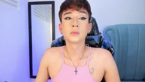 Snapshot of barbie_boy_ chatting on 02.18.26 I work from home this is my room 3 online show from 02.18.26