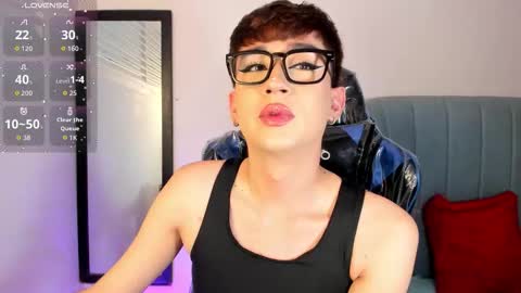 Snapshot of barbie_boy_ chatting on 02.22.26 I work from home this is my room 3 online show from 02.22.26