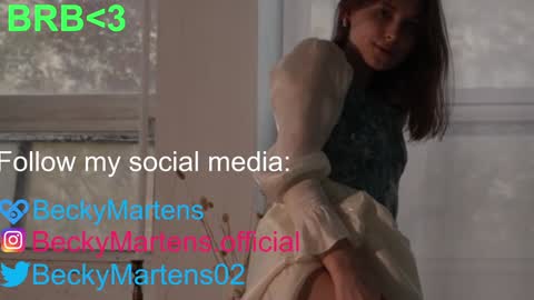 BeckyMartens come join me on    while im offline here  online show from 12.25.24