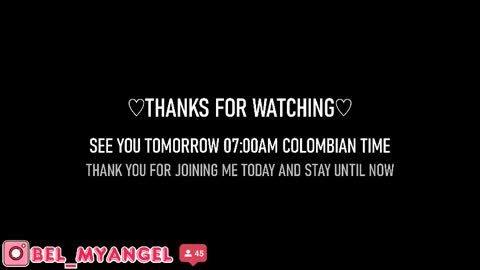 Snapshot of bella_franco chatting on 12.13.25 In instagran bel myangel online show from 12.13.25