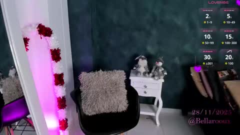 bellarooux online show from 11.29.25