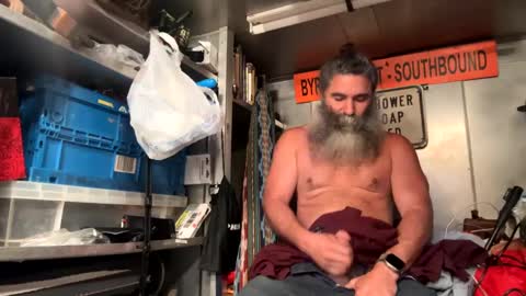 Snapshot of bigdickedbi chatting on 12.28.24 Bearded Dad online show from 12.28.24