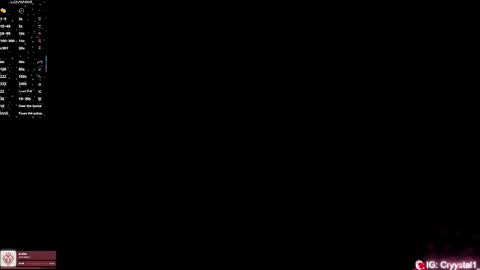 Crystal3 online show from 11.10.25