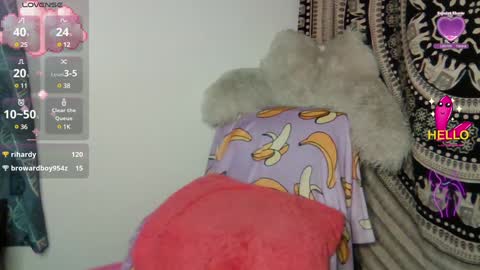 Snapshot of blannabanana chatting on 01.29.25 Blanna online show from 01.29.25