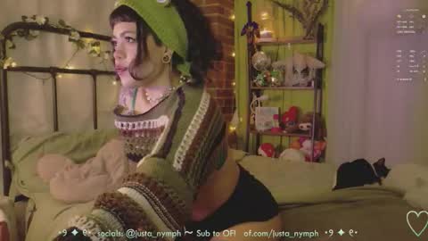   Im Nym  Justa nymph on twitter and IG online show from 02.22.26