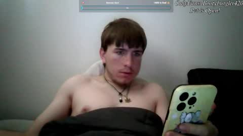 bootyburgler online show from 11.18.25