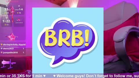 Snapshot of brandy_sweet_ chatting on 01.13.25 BRANDY online show from 01.13.25