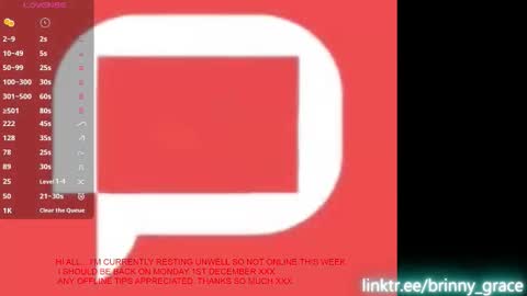 brinny_grace online show from 11.26.25