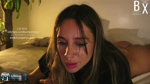 Snapshot of bunnyonyx chatting on 02.26.25 Stephanie Next stream TUESDAY 6pm PDT online show from 02.26.25