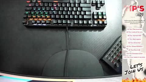 Snapshot of calihotcaliente27 chatting on 09.17.25 calihotcaliente27 online show from 09.17.25