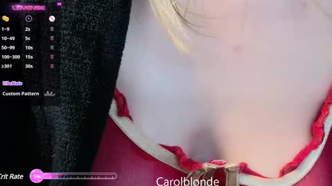 Snapshot of carolblonde chatting on 03.01.25 Char online show from 03.01.25