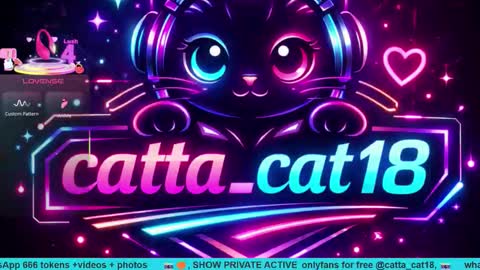 catta cat18 online show from 03.18.26