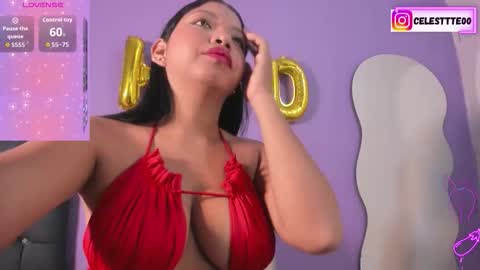 Snapshot of celesttee_0 chatting on 11.25.25 celeste online show from 11.25.25