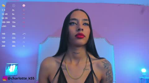 Snapshot of charlotte_kisss chatting on 01.03.25 Charlotte online show from 01.03.25