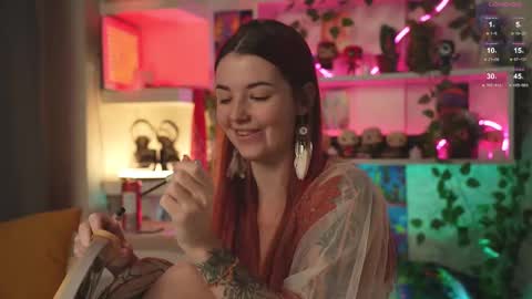 Snapshot of charmings_054 chatting on 03.01.25 Belle and Miley online show from 03.01.25