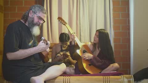 Cheesburger Jesus and whoever showed up. online show from 03.12.25