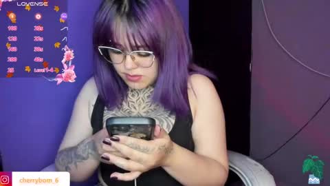 Snapshot of cherrybom_ chatting on 12.22.24 dayis independent model online show from 12.22.24