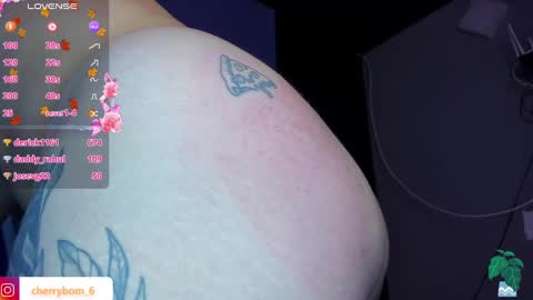 Snapshot of cherrybom_ chatting on 01.02.25 dayis independent model online show from 01.02.25