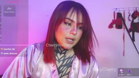 Snapshot of cherrywix chatting on 01.19.25 cherrywix online show from 01.19.25