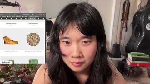 Snapshot of chiloschista chatting on 02.02.25 judith online show from 02.02.25