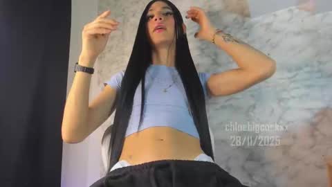 Snapshot of chloebigcockxx chatting on 11.29.25 Im Chloe independent account online show from 11.29.25