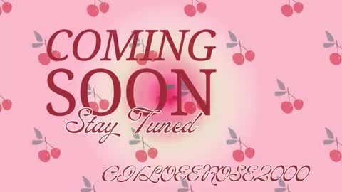 ChloeeRose online show from 12.05.25