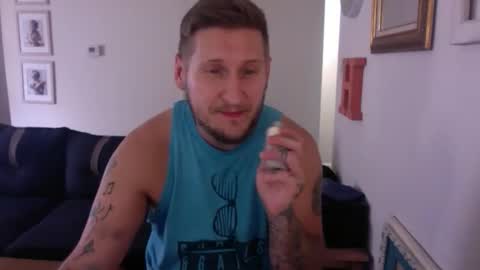 Snapshot of chris2fur87 chatting on 10.13.25 Christopher the Blue-Eye Guy online show from 10.13.25