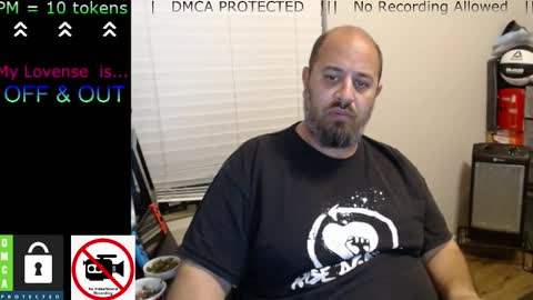 Snapshot of chunkymonkey420 chatting on 02.21.25 Spencer Smokey Bear online show from 02.21.25