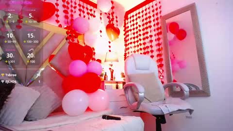 Snapshot of cintia_holms chatting on 02.13.25 Cintia online show from 02.13.25