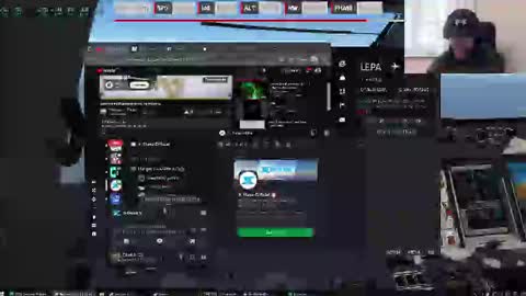 Snapshot of clearjet01 chatting on 10.18.25 clearjet01 online show from 10.18.25