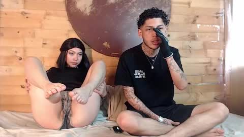 Snapshot of creampie_couple1 chatting on 02.02.25 CAMILA Y SEBASTIAN online show from 02.02.25