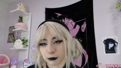 Snapshot of crimsonkitten chatting on 01.20.25 Crimson Kitten online show from 01.20.25