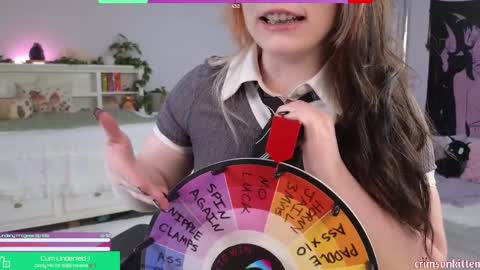 Snapshot of crimsonkitten chatting on 03.03.25 Crimson Kitten online show from 03.03.25