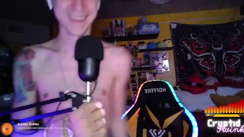 CryptidTwink online show from 04.10.26