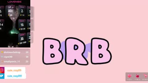 rosy online show from 03.11.25