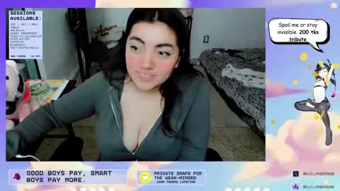 Snapshot of cuteambervi chatting on 10.03.25 Princess Amber online show from 10.03.25