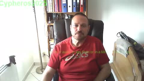 Snapshot of cypheros2025 chatting on 02.19.25 Chris online show from 02.19.25
