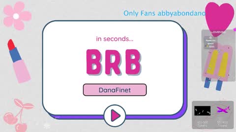 Snapshot of danafinet chatting on 01.12.25 A B B Y online show from 01.12.25