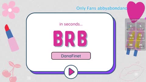 Snapshot of danafinet chatting on 02.06.25 A B B Y online show from 02.06.25